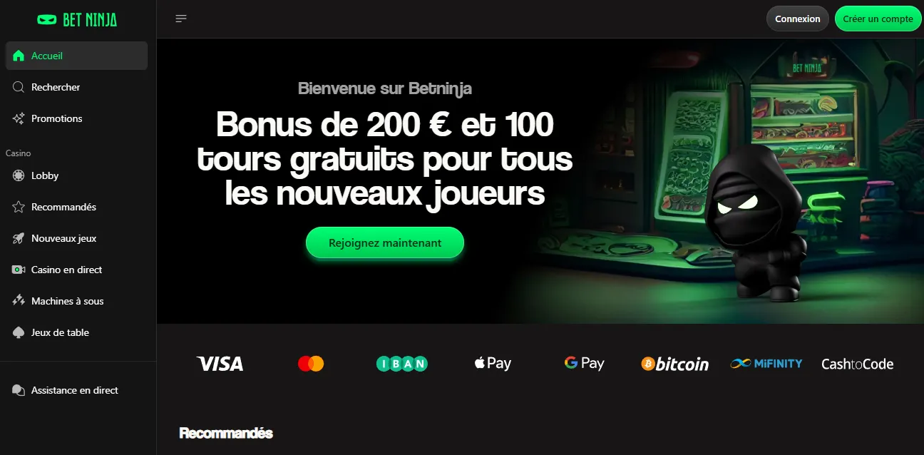 Quels bonus obtenir dans un casino en ligne fiable